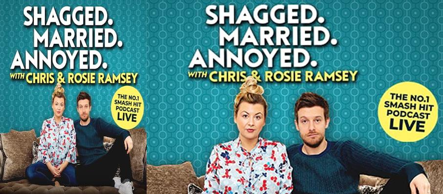 Shagged, Married, Annoyed with Chris and Rosie Ramsey at Edinburgh Playhouse Theatre
